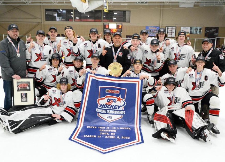 Brush local on AAA hockey team wins state championship, competes in  regionals – The Fort Morgan Times